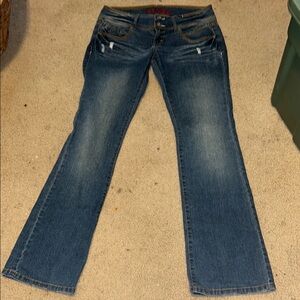 🎊Women's low rise Blue Jeans flare